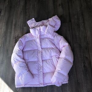 lululemon athletica Light Pink Puffer Jacket